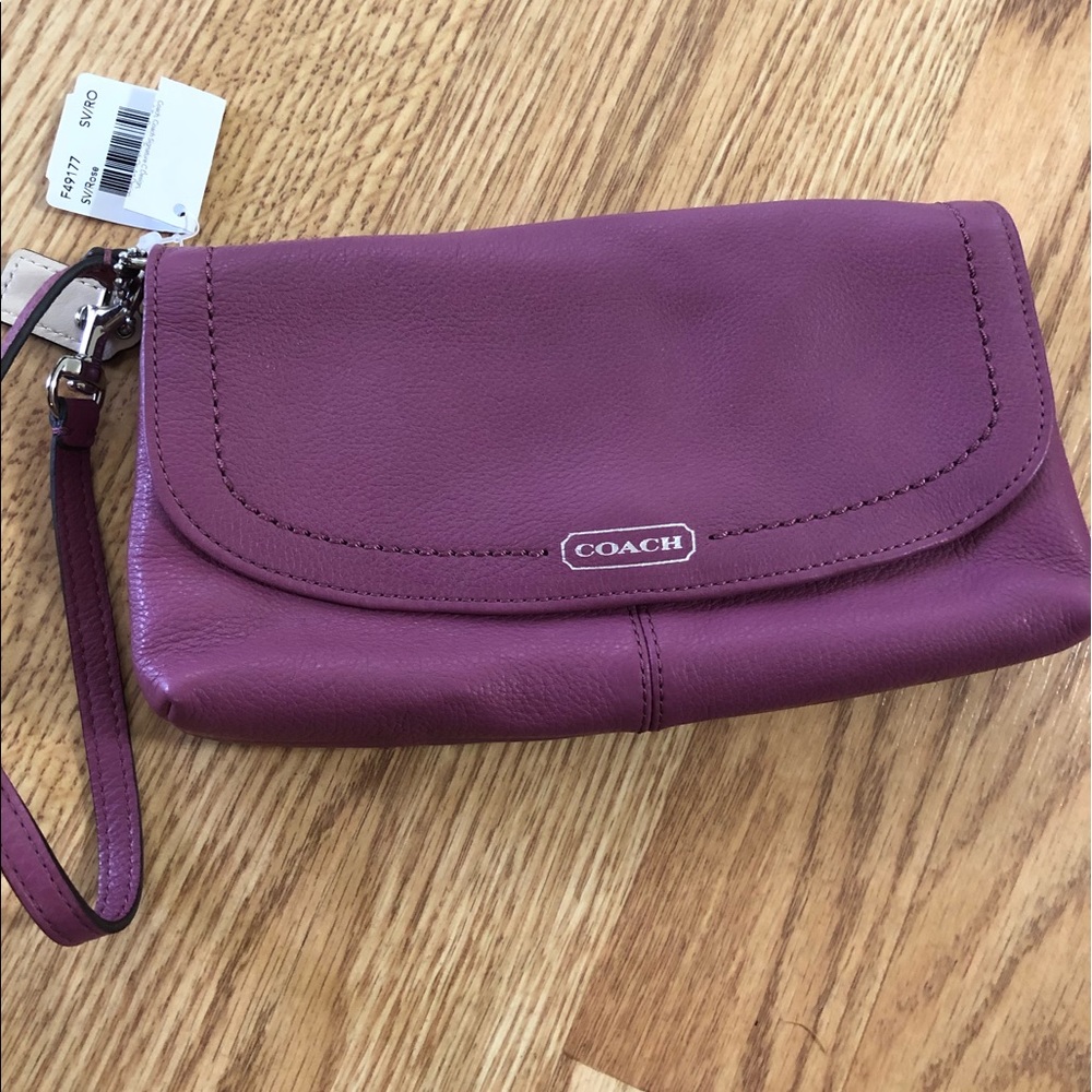 Coach Wristlet Wallet